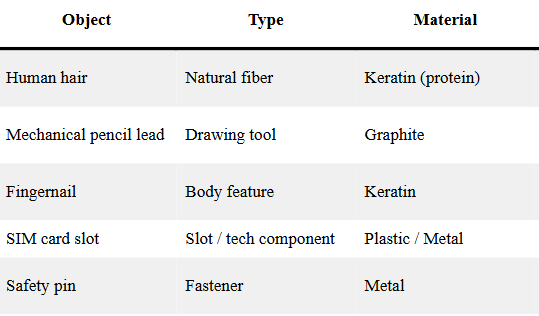 10 Common Things That Are 2 Millimeters (mm) Long